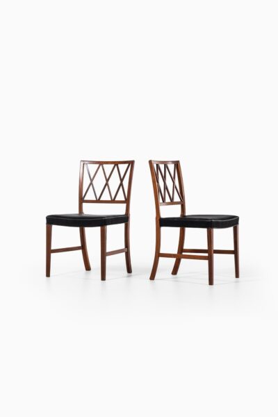 Ole Wanscher dining chairs in rosewood at Studio Schalling