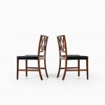 Ole Wanscher dining chairs in rosewood at Studio Schalling