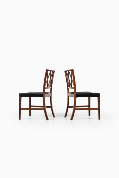 Ole Wanscher dining chairs in rosewood at Studio Schalling