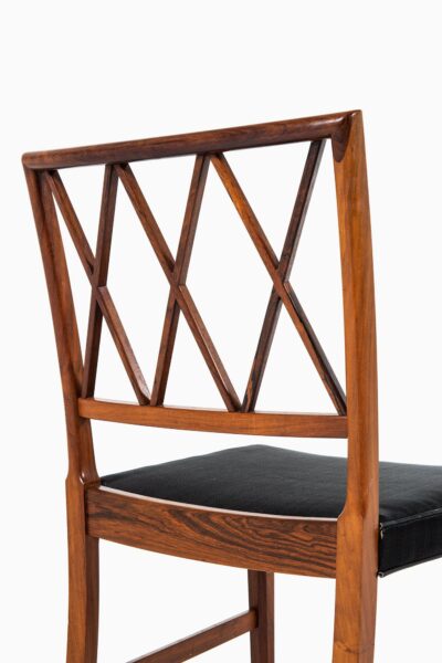 Ole Wanscher dining chairs in rosewood at Studio Schalling