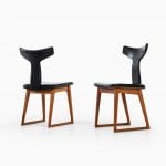 Helge Sibast dining chairs in teak by Sibast at Studio Schalling