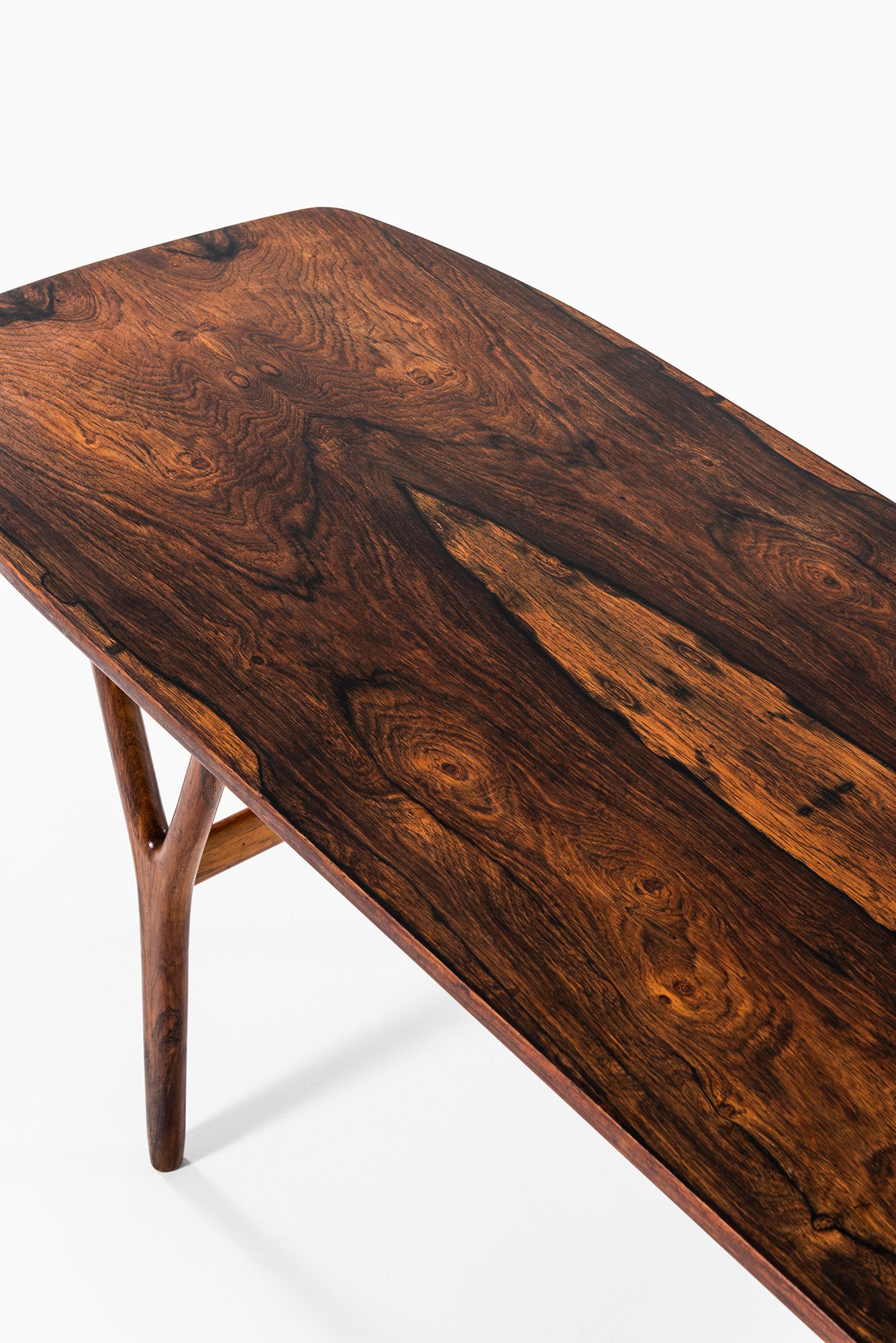 Coffee table in rosewood at Studio Schalling