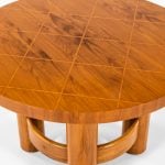 Coffee table in mahogany and elm by Reiners at Studio Schalling