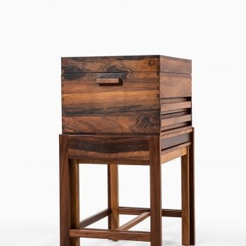Gunnar Myrstrand side table in rosewood at Studio Schalling