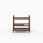 Henning Korch trolley in rosewood by CFC at Studio Schalling