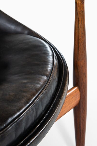 Ib Kofod-Larsen Elizabeth easy chair with stool at Studio Schalling