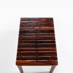 Side tables by Alberts in solid rosewood at Studio Schalling
