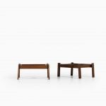 Percival Lafer side tables in rosewood at Studio Schalling