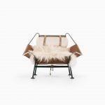 Hans Wegner flag halyard chair by Getama at Studio Schalling