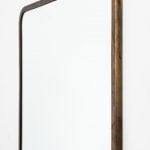Josef Frank mirror in patinated brass at Studio Schalling