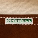 Arne Norell Inca easy chair in brown leather at Studio Schalling