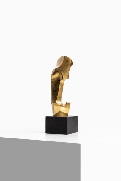 Christian Berg sculpture 'Stenblomman 3' at Studio Schalling