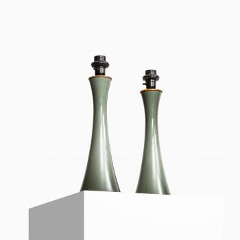 Berndt Nordstedt table lamps by Bergbom at Studio Schalling