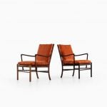 Ole Wanscher Colonial armchairs in rosewood at Studio Schalling