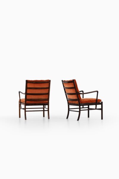 Ole Wanscher Colonial armchairs in rosewood at Studio Schalling