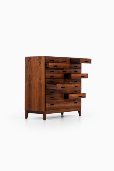 Kai Winding bureau in rosewood and brass at Studio Schalling