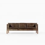Børge Mogensen sofa model 2213 in leather at Studio Schalling