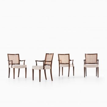 Ernst Kühn dining chairs by Lysberg Hansen & Therp at Studio Schalling