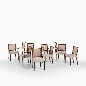 Ernst Kühn dining chairs by Lysberg Hansen & Therp at Studio Schalling