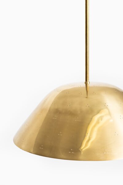 Paavo Tynell ceiling lamp in brass and glass at Studio Schalling