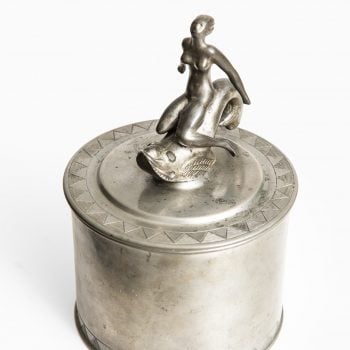 Pewter jar from 1928 by Svenskt Tenn at Studio Schalling