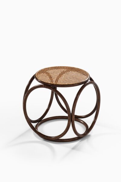 Michael Thonet stool in cane and bentwood at Studio Schalling