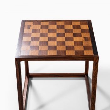 Aksel Kjersgaard nesting tables in rosewood at Studio Schalling