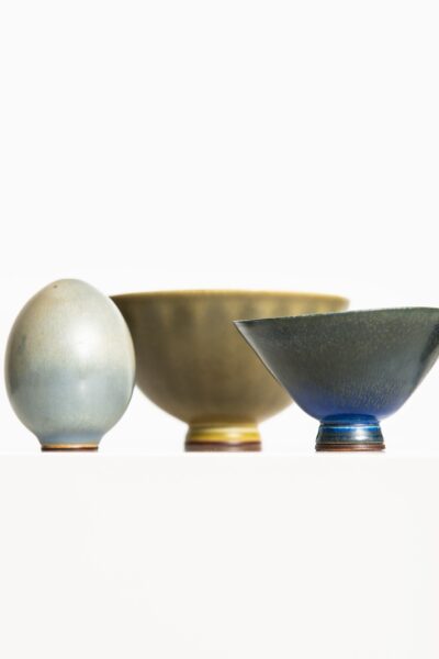 Berndt Friberg small ceramic vases at Studio Schalling