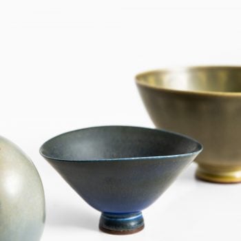 Berndt Friberg small ceramic vases at Studio Schalling