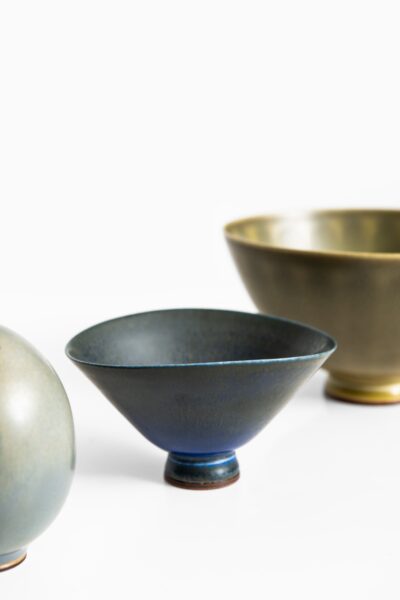 Berndt Friberg small ceramic vases at Studio Schalling