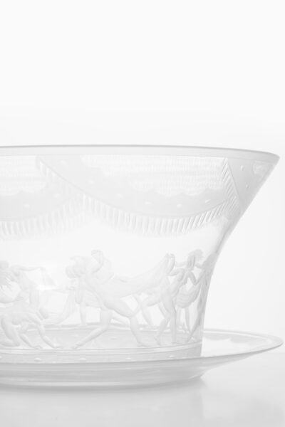 Simon Gate glass vase model Slöjdansen at Studio Schalling