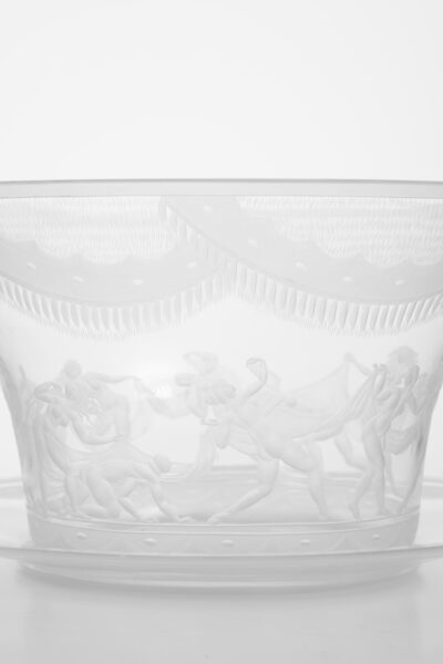 Simon Gate glass vase model Slöjdansen at Studio Schalling