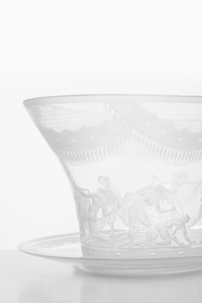 Simon Gate glass vase model Slöjdansen at Studio Schalling