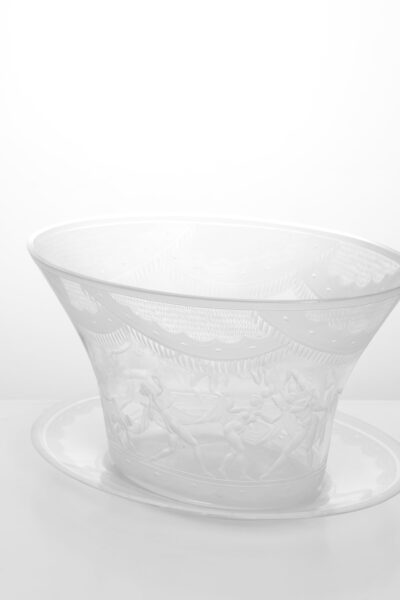 Simon Gate glass vase model Slöjdansen at Studio Schalling