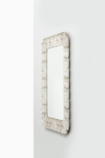 Carl Fagerlund glass mirror by Orrefors at Studio Schalling