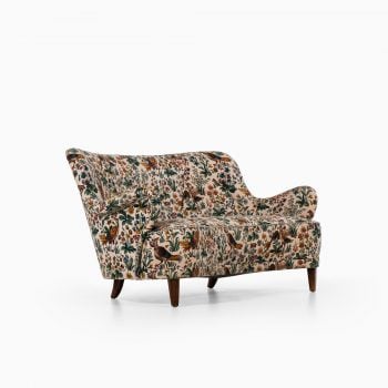 Sten Blomberg curved sofa by Knut Lindquist at Studio Schalling