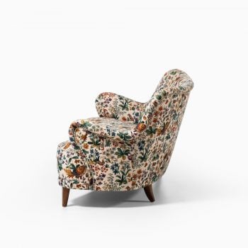 Sten Blomberg curved sofa by Knut Lindquist at Studio Schalling