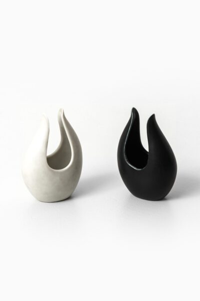 Gunnar Nylund Caolina ceramic vases at Studio Schalling