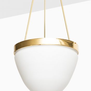 Lars Bylund Moon ceiling lamp in brass at Studio Schalling