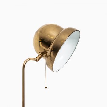 Floor lamp model G-090 in brass by Bergbom at Studio Schalling