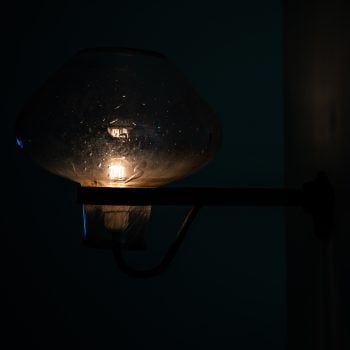 Gunnar Asplund wall lamp by ASEA at Studio Schalling