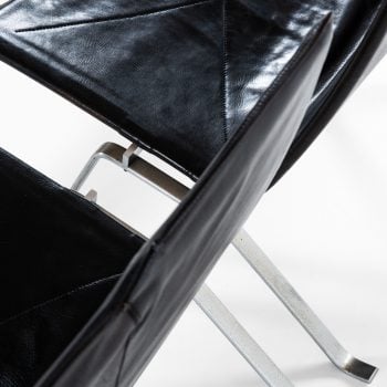 Poul Kjærholm PK-22 easy chairs by EKC at Studio Schalling