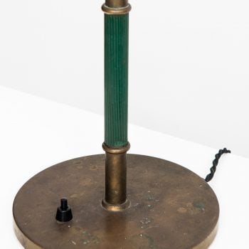 Vilhelm Lauritzen table lamp in brass at Studio Schalling