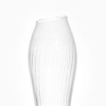 Tapio Wirkkala glass vase by Iittala at Studio Schalling