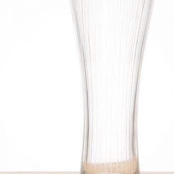 Tapio Wirkkala glass vase by Iittala at Studio Schalling
