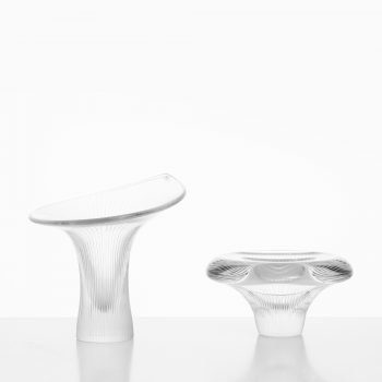 Tapio Wirkkala Kantarelli glass vases at Studio Schalling