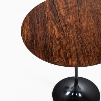 Eero Saarinen tulip side table in rosewood at Studio Schalling