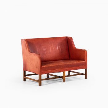 Kaare Klint sofa model 5011 in niger leather at Studio Schalling