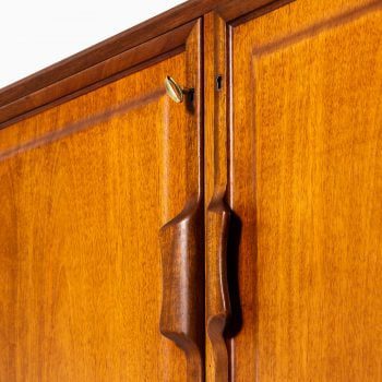 Bertil Fridhagen Facett cabinet in mahogany at Studio Schalling