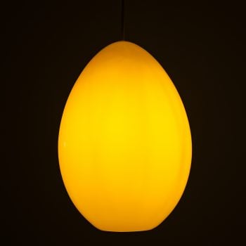 Uno & Östen Kristiansson ceiling lamp in glass at Studio Schalling
